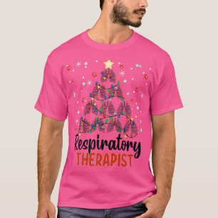 Camiseta YNBV Terapia Respiratoria Árbol de Navidad Xmas PT