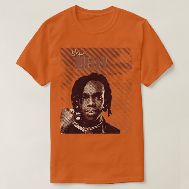 Camiseta Ynw Melly (Diseño del anverso)