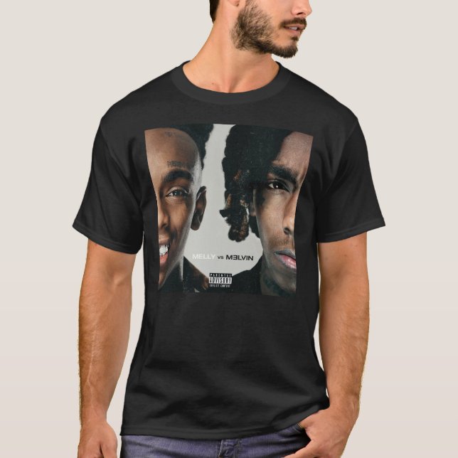 Camiseta YNW Melly Vs Melvin Poster (Anverso)