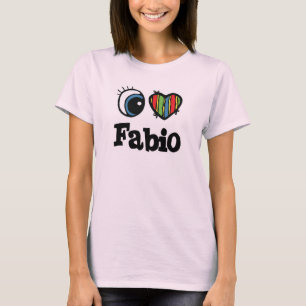 Camiseta Yo amo a Fabio