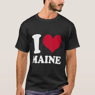 Camiseta Yo amo a Maine Me