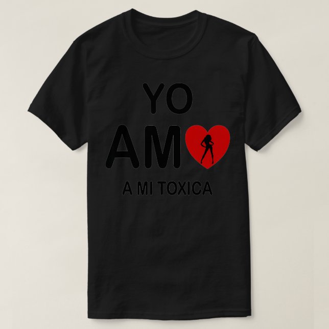 Camiseta Yo amo a mi Toica San Valentin  (Diseño del anverso)