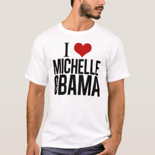 Camiseta Yo amo a Michelle Obama