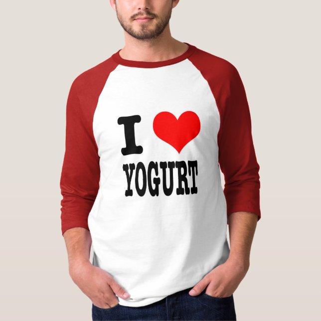 CAMISETA YO AMO EL YOGUR (Anverso)