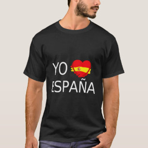 Camiseta Yo Amo Espaã±Una Bandera Española Que Amo España
