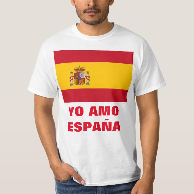 CAMISETA YO AMO ESPAÑA (Anverso)