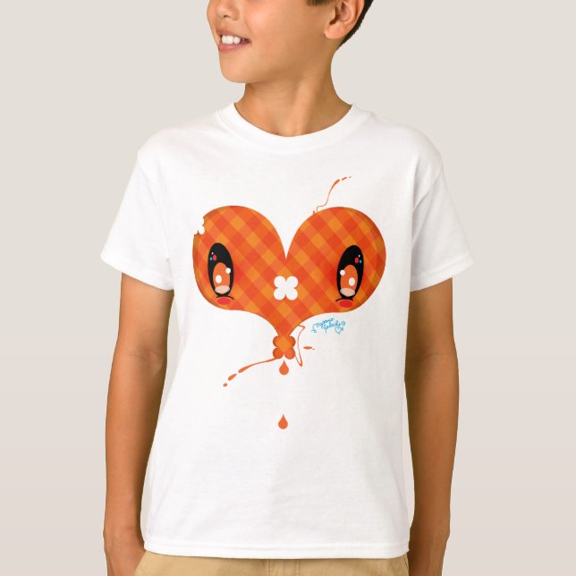 Camiseta Yo Amo La Leche "Corazonada" (Anverso)