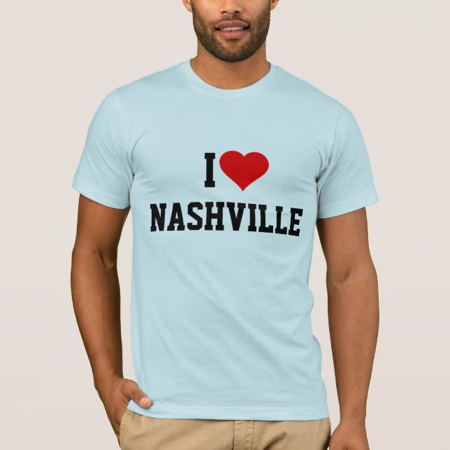 Camiseta Yo Amo Nashville (Anverso)