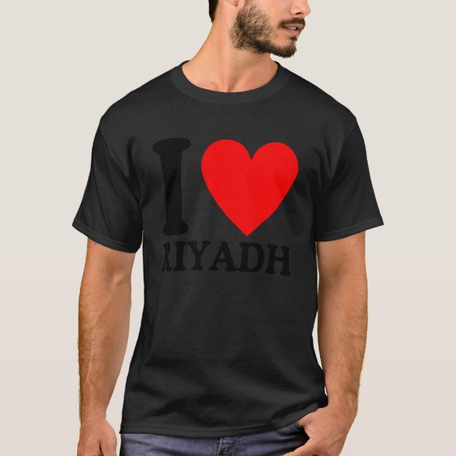 Camiseta Yo Amo Riad - Yo Quiero Riad (Anverso)