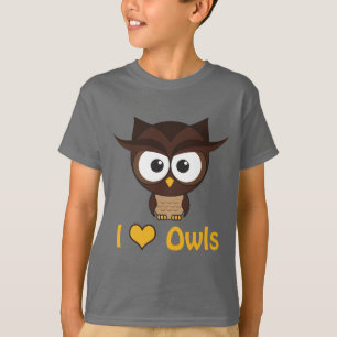 Camiseta Yo (amor) búhos