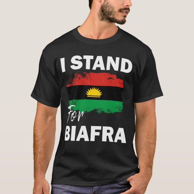 Camiseta Yo apoyo a biafra (Anverso)