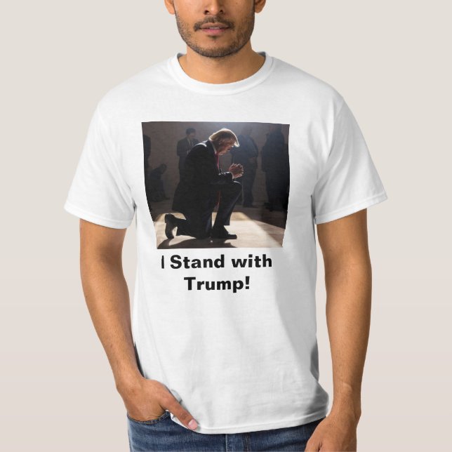 Camiseta ¡Yo apoyo a Trump! (Anverso)