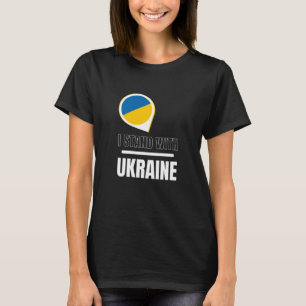 Camiseta Yo apoyo a Ucrania - Apoyo a las mujeres ucraniana