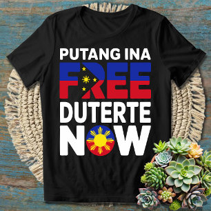 Camiseta Yo apoyo al PRRD que traiga a casa a Tatay Digong 