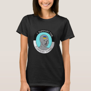 Camiseta Yo Apoyo Lo Actual Hombres Mujeres 1