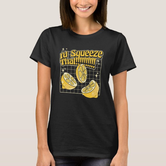 Camiseta Yo apreto esa base de Lemonade Cardboard (Anverso)