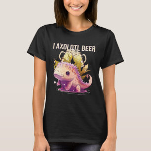 Camiseta Yo Axolotl Cerveza Bebedor Pez Ambulante Mexicano