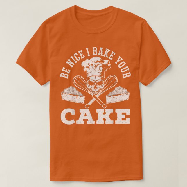 Camiseta Yo Bake Tu Pastel De Pastel De Pastel De Pastel De (Diseño del anverso)