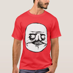 Camiseta Yo cara Meme de la rabia de Gusta
