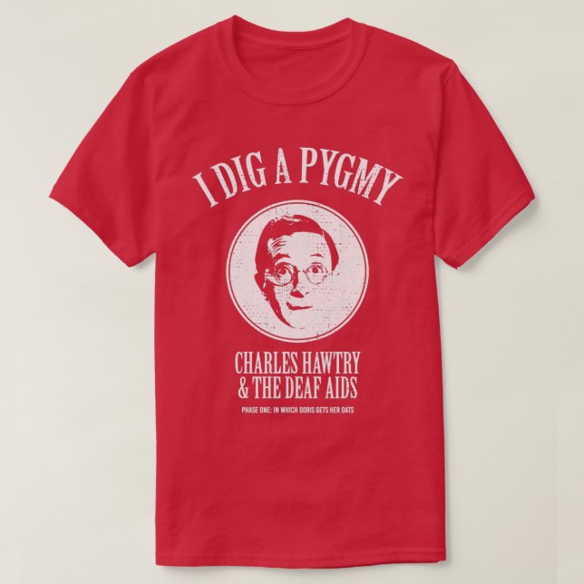 Camiseta Yo Cavo Una Palabra Pígmía 2 (Diseño del anverso)