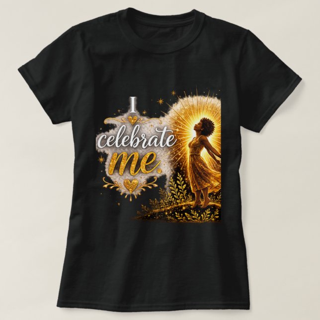 Camiseta Yo Celebro a Mí (Diseño del anverso)