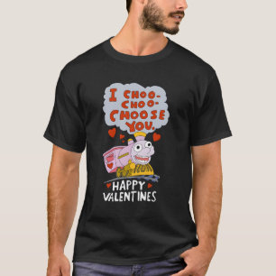 Camiseta Yo Choo Choo Elige Tren El Día Del Amor