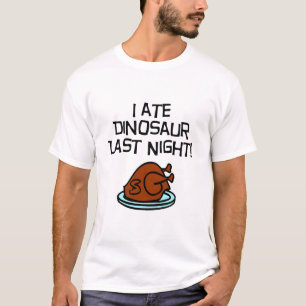 Camiseta Yo comí el dinosaurio
