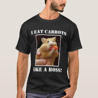 CAMISETA ¡YO COMO ZANAHORIAS COMO BOSS!