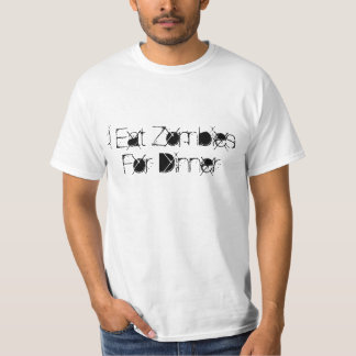 Camiseta Yo Como Zombies Para Cenar