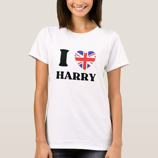 Camiseta Yo corazón a Harry (Anverso)