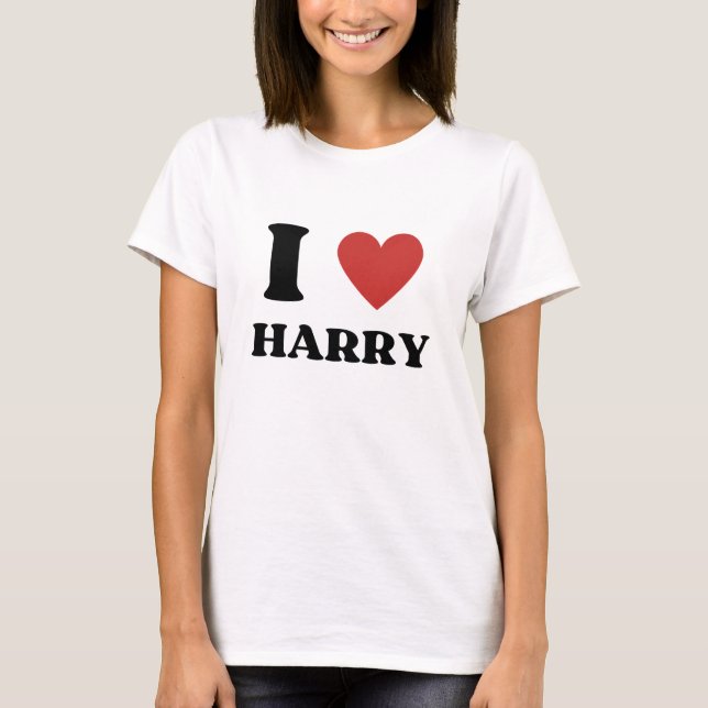 Camiseta Yo corazón a Harry (Anverso)