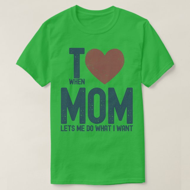 Camiseta Yo corazón a mamá (Diseño del anverso)