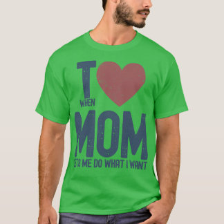 Camiseta Yo corazón a mamá