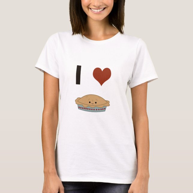 Camiseta Yo corazón (amor) Pie (Anverso)