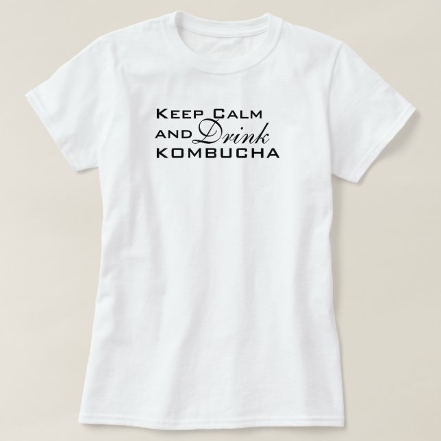 Camiseta Yo corazón Kombucha (Diseño del anverso)