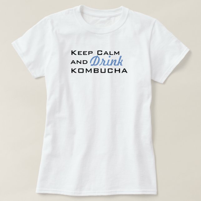Camiseta Yo corazón Kombucha (Diseño del anverso)