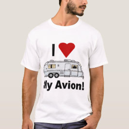 Camiseta Yo corazón mi Avión lleno