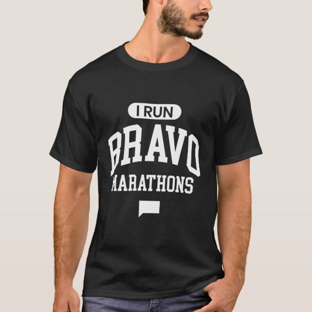 Camiseta Yo corro Maratones Bravo (Anverso)