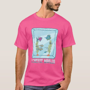 Camiseta Yo creo el guardián del acuario del mundo acuático