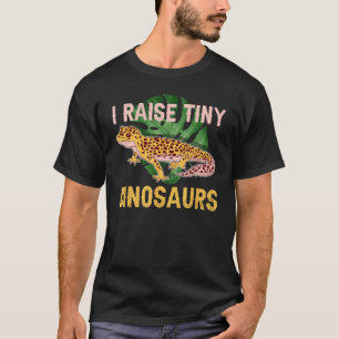 Camiseta Yo crio dinosaurios diminutos reptiles divertidos 