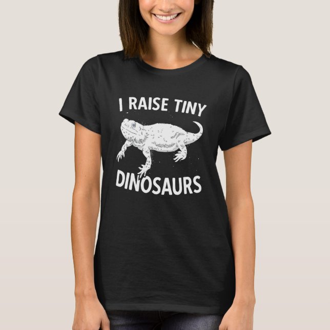 Camiseta Yo crio dinosaurios divertidos Dragon Reptil (Anverso)