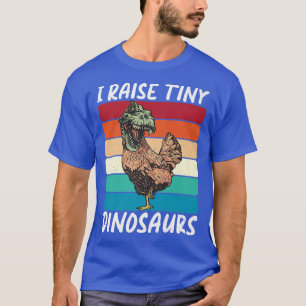 Camiseta Yo crio dinosaurios divertidos y granjeros de poll
