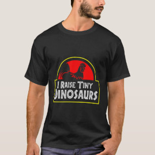 Camiseta Yo crio dinosaurios pequeños jok de agricultor de 