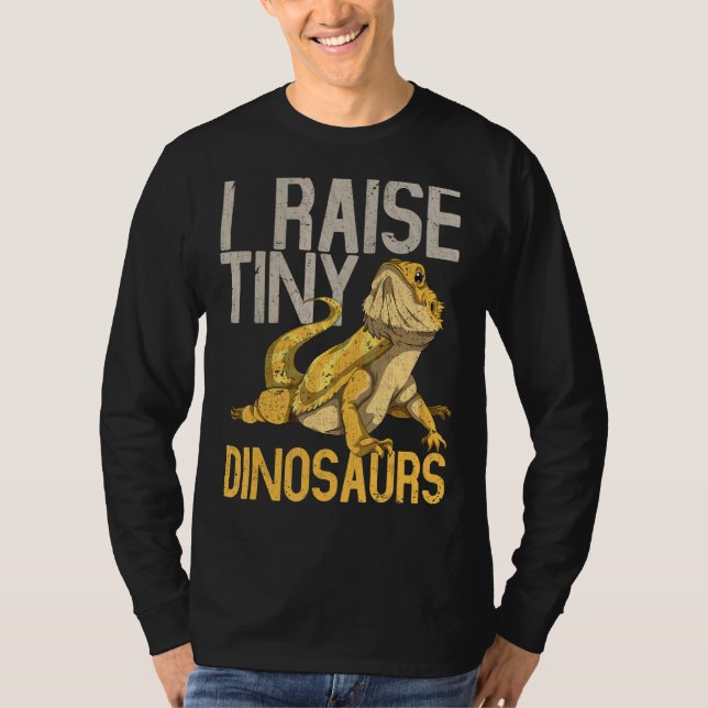 Camiseta Yo Crio Dinosaurios Reptiles Lizard Hemorragia (Anverso)