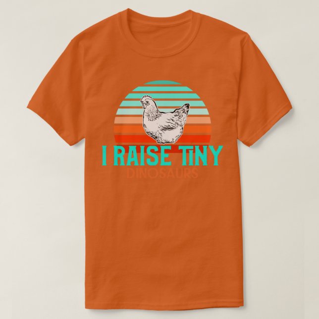 Camiseta Yo crio pequeños dinosaurios (Diseño del anverso)