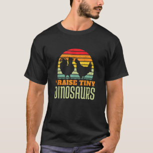 Camiseta Yo crio pequeños dinosaurios para el cultivo de po