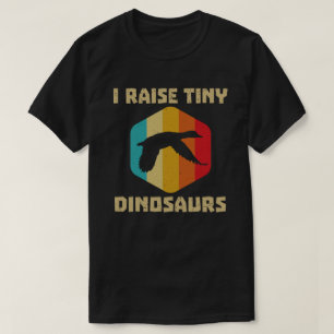Camiseta Yo crio un pequeño dinosaurio vintage retro pato