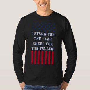 Camiseta Yo Defiendo El Arrodillo De La Bandera Para El Mem