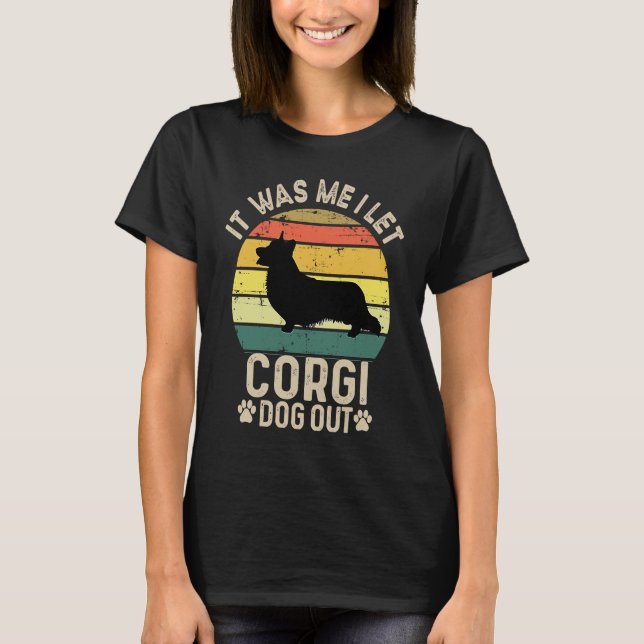 Camiseta Yo dejé salir a los perros........................ (Anverso)