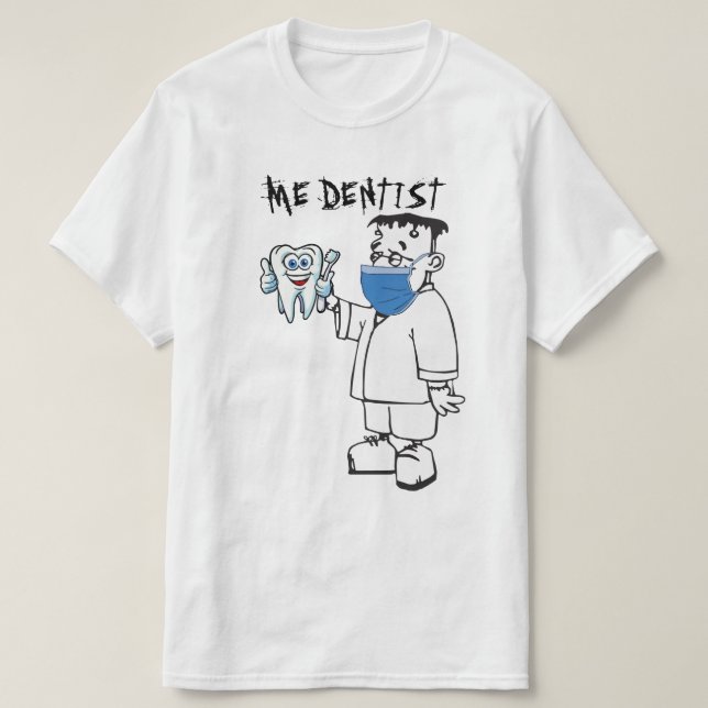 Camiseta Yo dentista (Diseño del anverso)